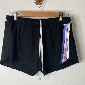Old Navy Active Black Running Workout Shorts - medium